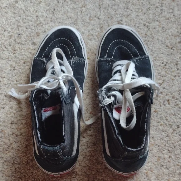 Vans Black High-Top Sneakers - Picture 9 of 9